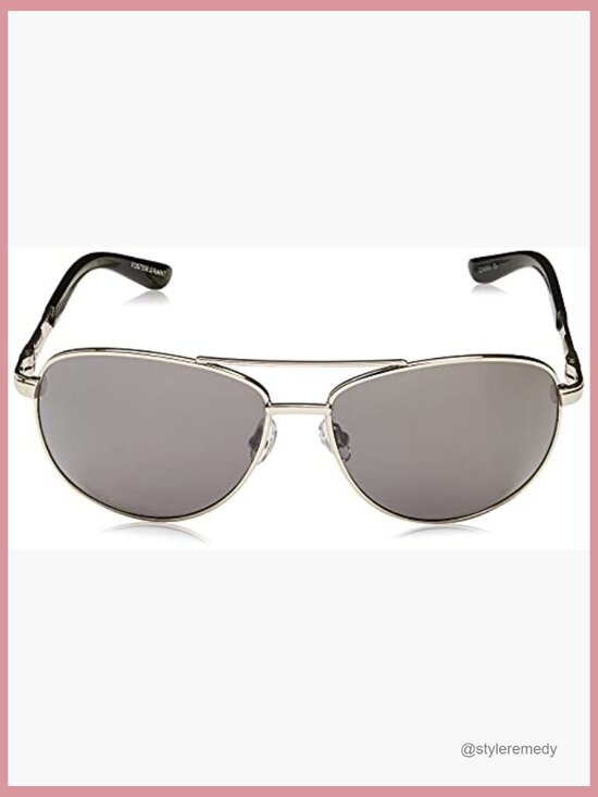 Scratch-Resistant Driving Sunglasses, Aviator Style, Plastic Frame